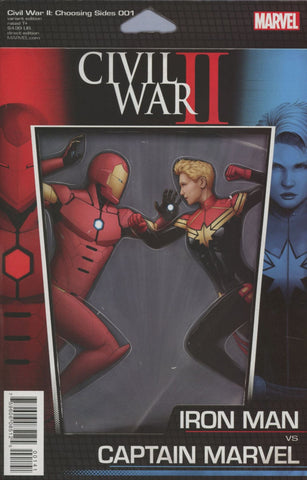 CIVIL WAR II CHOOSING SIDES #1 CHRISTOPHER ACTION FIGURE VAR