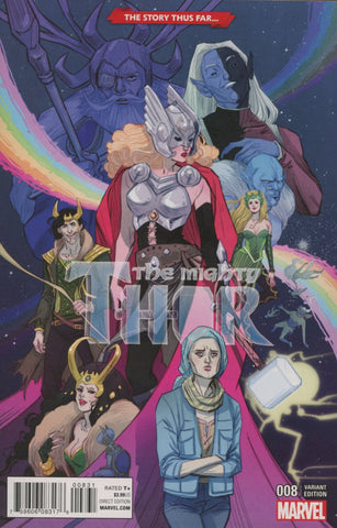 MIGHTY THOR VOL 2 #8 STORY THUS FAR VARIANT