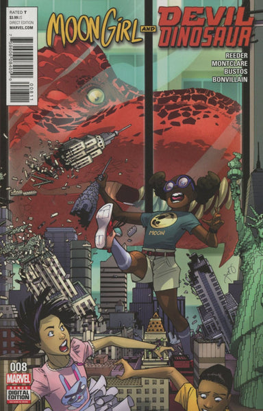 MOON GIRL & DEVIL DINOSAUR #8 1ST PRINT