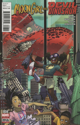 MOON GIRL & DEVIL DINOSAUR #8 1ST PRINT