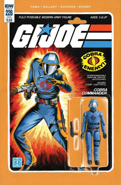 GI JOE A REAL AMERICAN HERO #226 SUBSCRIPTION VAR