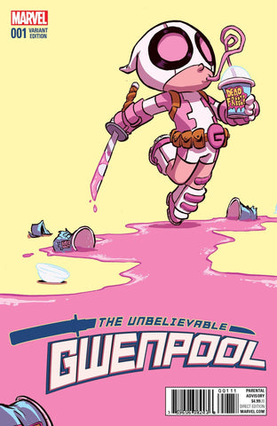 GWENPOOL #1 SKOTTIE YOUNG BABY VARIANT