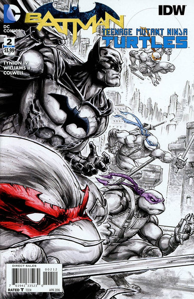 BATMAN TEENAGE MUTANT NINJA TURTLES #2 (OF 6) 2ND