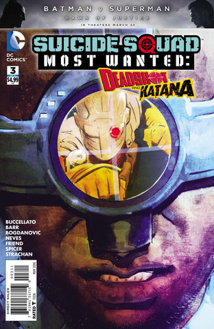 SUICIDE SQUAD MOST WANTED DEADSHOT KATANA #3 (OF 6