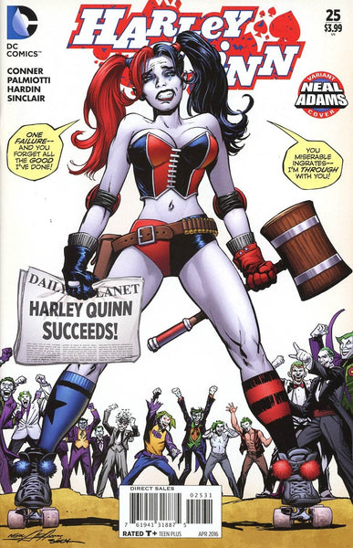 HARLEY QUINN #25  NEAL ADAMS VAR ED