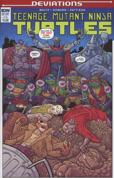 TEENAGE MUTANT NINJA TURTLES DEVIATIONS SUBSCRIPTION VAR