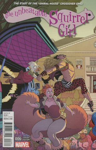 UNBEATABLE SQUIRREL GIRL #6 MOORE CONNECTING A VAR
