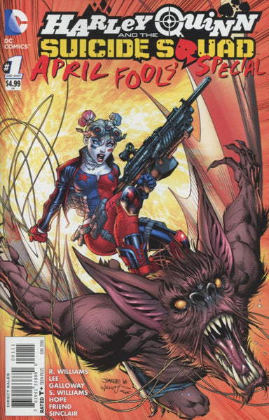 HARLEY QUINN & THE SUICIDE SQUAD APRIL FOOLS SPECIAL #1 1st PRT