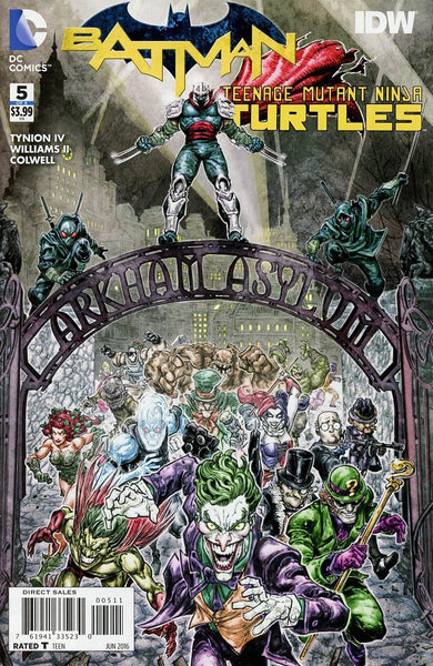 BATMAN TEENAGE MUTANT NINJA TURTLES #5 (OF 6)