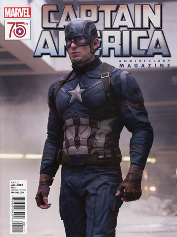 CAPTAIN AMERICA 75TH ANNIV MAGAZINE #1 FREE MOVIE LIMIT 1