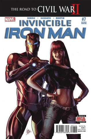 INVINCIBLE IRON MAN #7 DEODATO 2ND PTG VAR RCW2