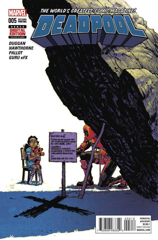 DEADPOOL #5 MOORE 2ND PTG VAR