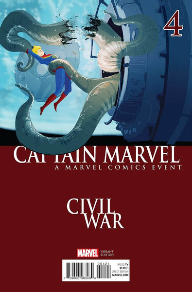 CAPTAIN MARVEL #4 CIVIL WAR VARIANT
