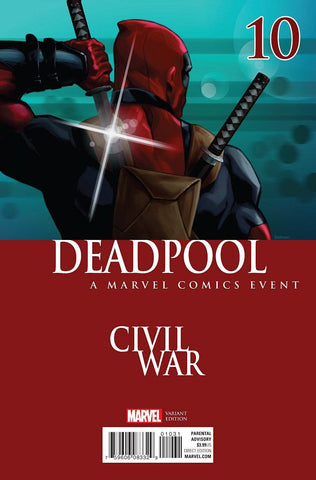 DEADPOOL #10 CIVIL WAR VARIANT