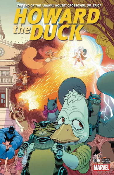 HOWARD THE DUCK #6 TRADD MOORE CONNECTING B VARIANT