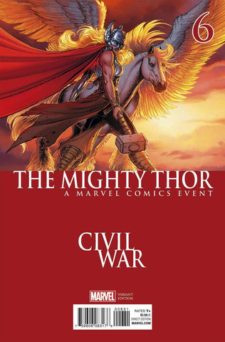 MIGHTY THOR #6 CIVIL WAR VARIANT