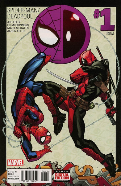 SPIDER-MAN DEADPOOL #1 MCGUINNESS 4TH PTG VAR