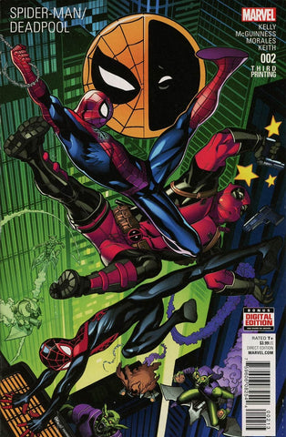 SPIDER-MAN DEADPOOL #2 MCGUINNESS 3RD PTG VAR