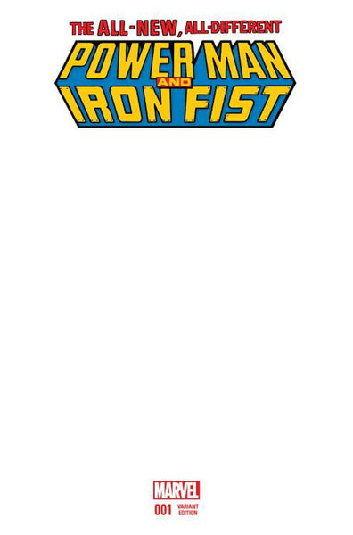 POWER MAN AND IRON FIST #1 BLANK VAR