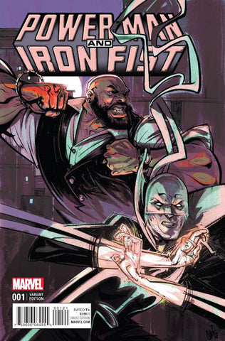 POWER MAN AND IRON FIST #1 VISIONS VAR