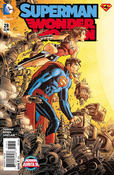 SUPERMAN WONDER WOMAN #28 ROMITA VARIANT