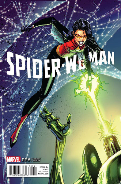 SPIDER-WOMAN #6 J SCOTT CAMPBELL CONNECTING D VARIANT