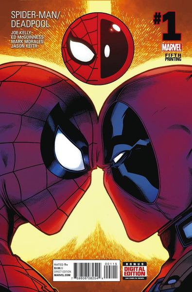 SPIDER-MAN DEADPOOL #1 MCGUINNESS 5TH PTG VAR