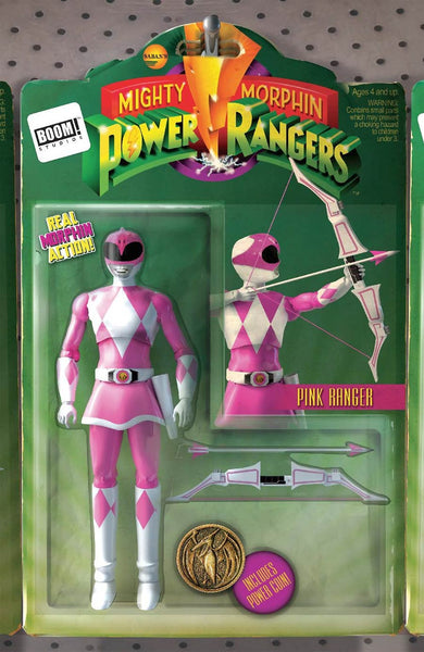 MIGHTY MORPHIN POWER RANGERS #3 UNLOCK ACTION FIGURE VARIANT