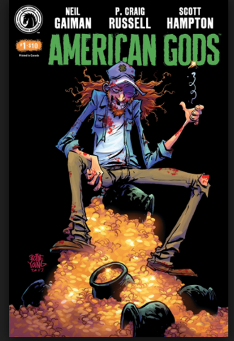 American Gods #1 Convention Exclusive Variant by Skottie Young