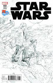 SDCC 2017 STAR WARS #33 B&W VARIANT