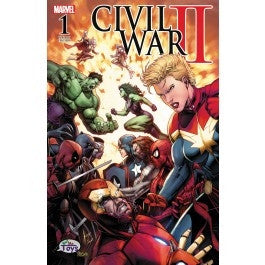 CIVIL WAR II #1 BUY ME TOYS EXCLUISVE VARIANT