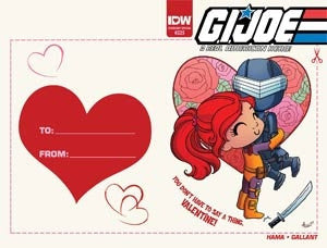 GI JOE A REAL AMERICAN HERO #225 VALENTINES DAY CA