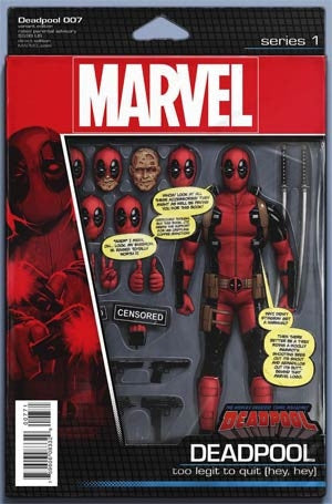 DEADPOOL #7 CHRISTOPHER ACTION FIGURE VAR