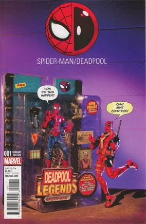 SPIDER-MAN DEADPOOL #1 ACTION FIGURE PHOTO VAR