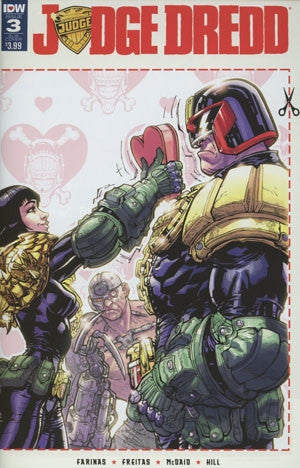 JUDGE DREDD (ONGOING) #3 VALENTINES DAY CARD VAR