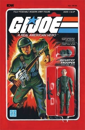 GI JOE A REAL AMERICAN HERO #225 SUBSCRIPTION VAR