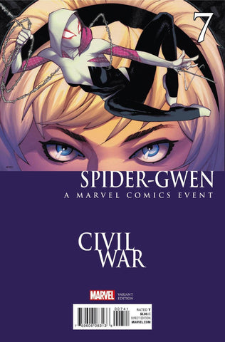 SPIDER-GWEN #7 CHRIS STEVENS CIVIL WAR VARIANT