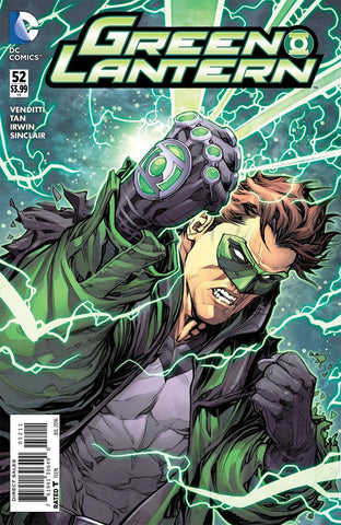 GREEN LANTERN VOL 5 #52 1st PRINT COVER