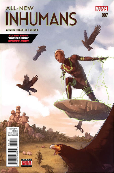 ALL NEW INHUMANS #7 1st PRINT COVER