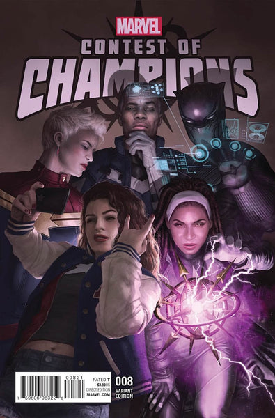 CONTEST OF CHAMPIONS VOL 3 #8 VARIANT COVER