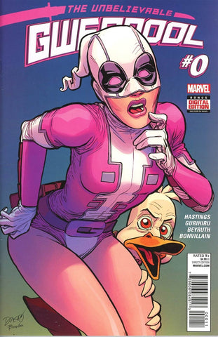 GWENPOOL #0 1st PRINT COVER