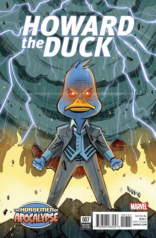 HOWARD THE DUCK VOL 5 #7 AGE OF APOCALYPSE RUBIO VARIANT