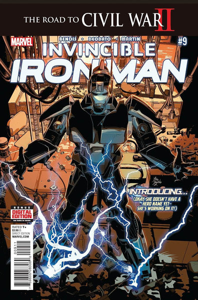 INVINCIBLE IRON MAN #9 1st PRINT MIKE DEODATO JR COVER
