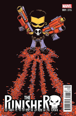 PUNISHER #1 SKOTTIE YOUNG BABY VARIANT