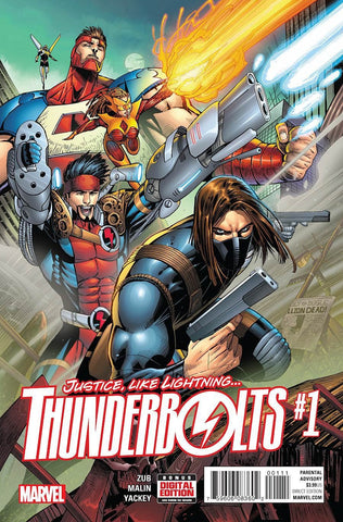 THUNDERBOLTS #1 1st PRINT REGULAR JOHN MALIN COVER