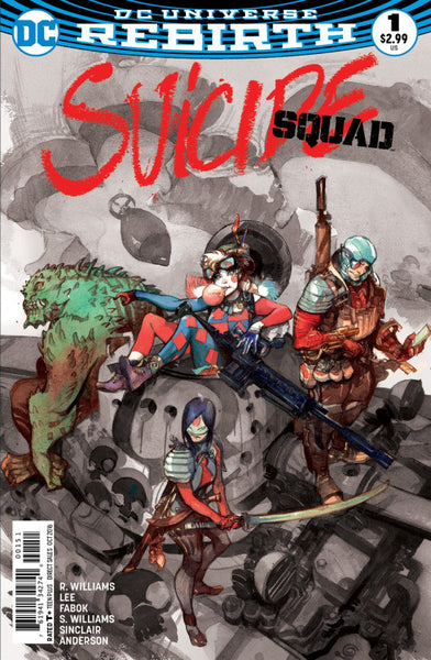 SUICIDE SQUAD VOL 4 #1 FRIED PIE GREG TOCCHINI SKETCH BW VARIANT