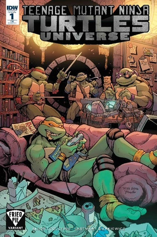 TEENAGE MUTANT NINJA TURTLES UNIVERSE #1 FRIED PIE VARIANT