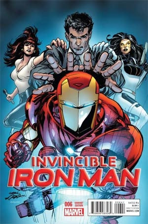 INVINCIBLE IRON MAN #6 NEAL ADAMS VAR