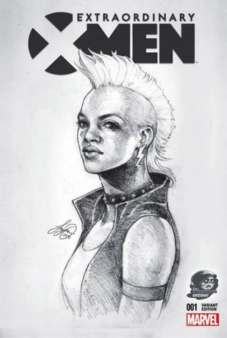 Extraordinary X-Men #1 (B&W) Phantom Variant