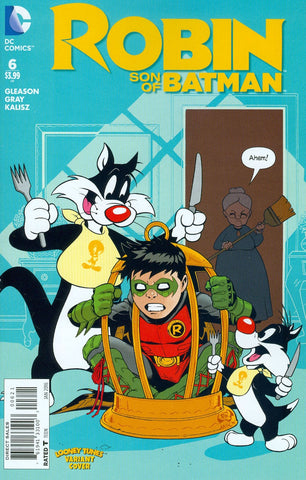 ROBIN SON OF BATMAN #6 LOONEY TUNES VAR ED